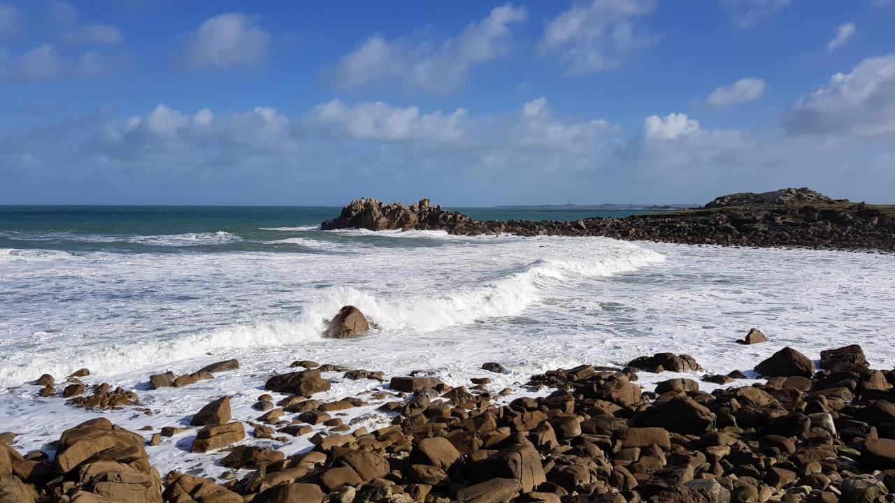 Maison De Vacances Bord De Mer Sibiril Mogueriec Finistere La Villa Leonie Exterior foto