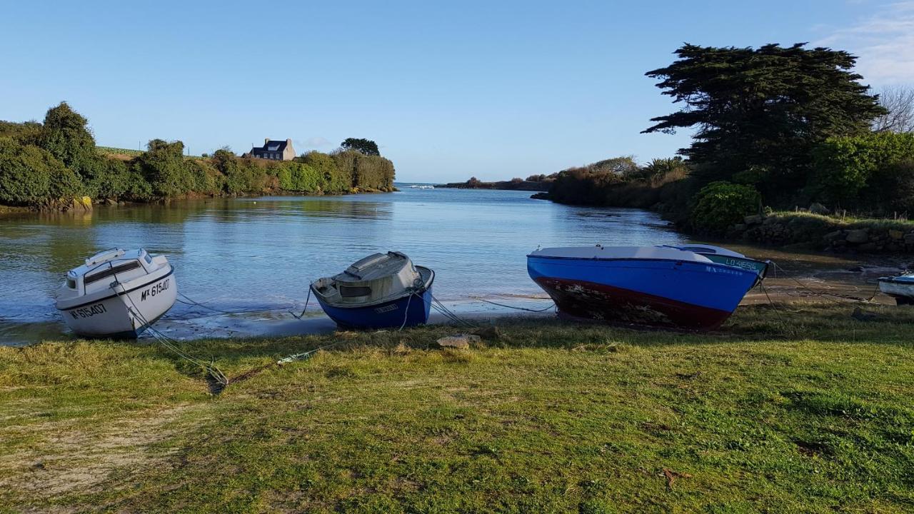 Maison De Vacances Bord De Mer Sibiril Mogueriec Finistere La Villa Leonie Exterior foto