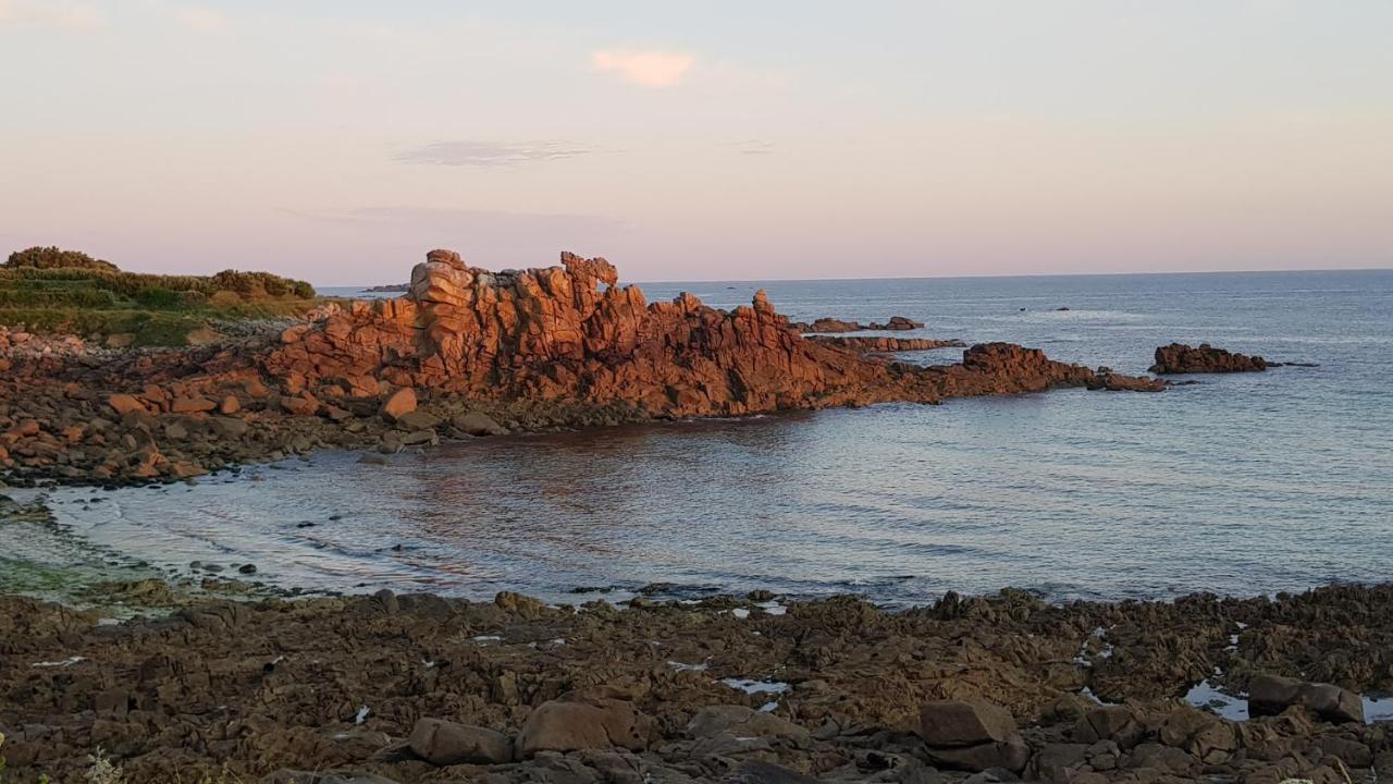 Maison De Vacances Bord De Mer Sibiril Mogueriec Finistere La Villa Leonie Exterior foto